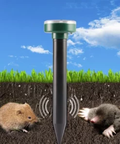 Solar Powered Mole Repeller