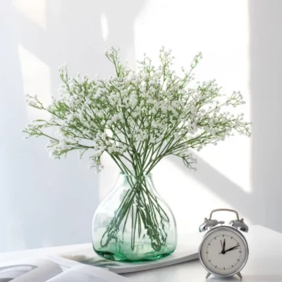 Realistic Gypsophila Bouquets for DIY Home Decor, Weddings & More (3 Bunches)