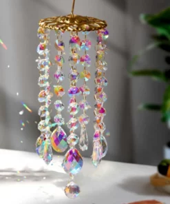 Aurora Crystal Wind Chimes