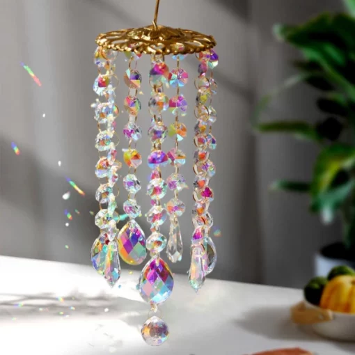 Aurora Crystal Wind Chimes