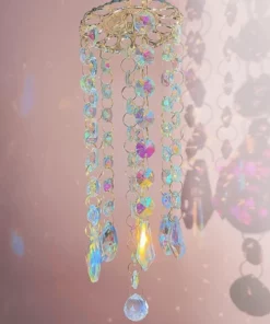 Aurora Crystal Wind Chimes