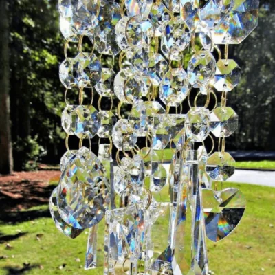 Aurora Crystal Wind Chimes