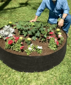 Easy Garden Fabric Raised Bed