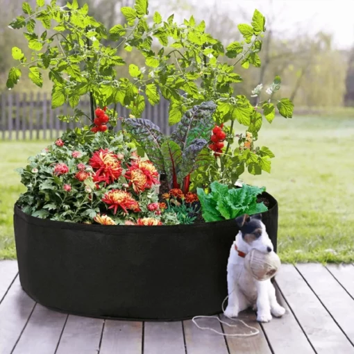 Easy Garden Fabric Raised Bed