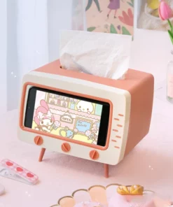 2-in-1 Phone Stand & Tissue Storage Box