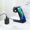 3 in 1 Wireless Charging Stand For Phone, Smartwatch & Airpods