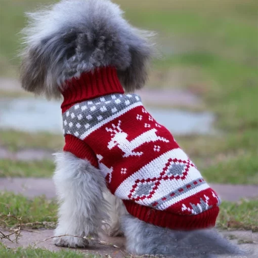 Adorable Dog Reindeer Costume For Christmas