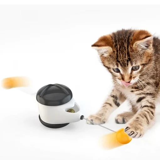 Auto-Balancing Cat Interactive Toy