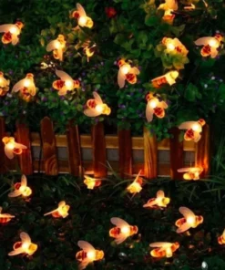 Battery Operated Honey Bee String Lights