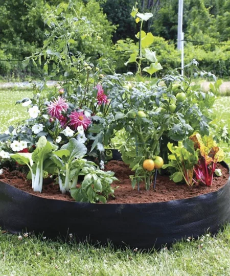 Easy Garden Fabric Raised Bed