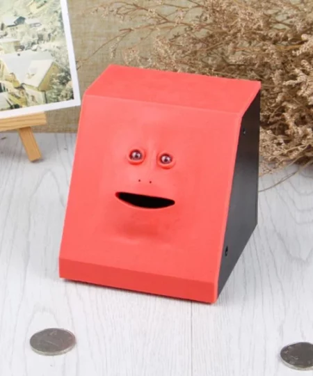 Face-Shaped Coin Saving Box