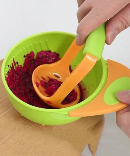 Food Masher Bowl Set for Baby Food