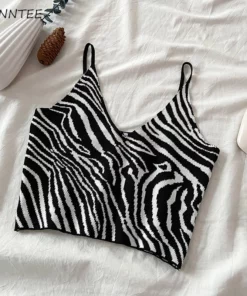 Leopard Crop Top For Womens