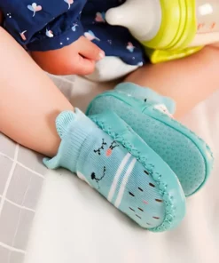 Lovable Soft Leather Sole Baby Shoes Socks For Infants & Toddlers