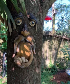 Tree Face Bird Feeder