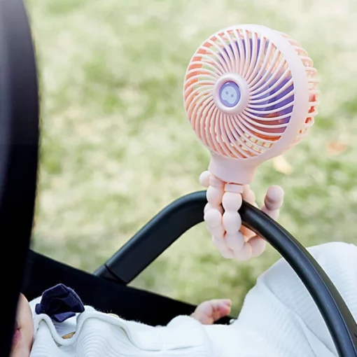 Twist & Mount Mini Octopus Fan