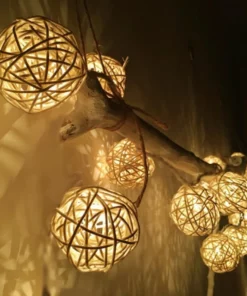 Gold Ball LED String