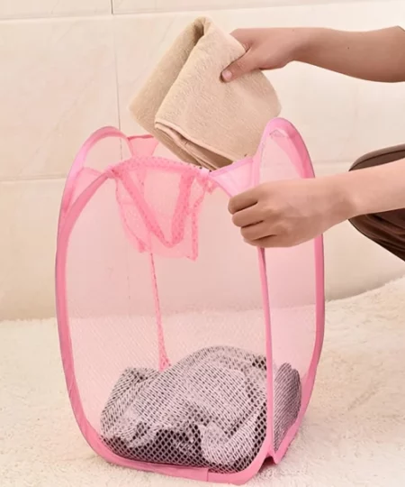 mesh popup laundry hamper