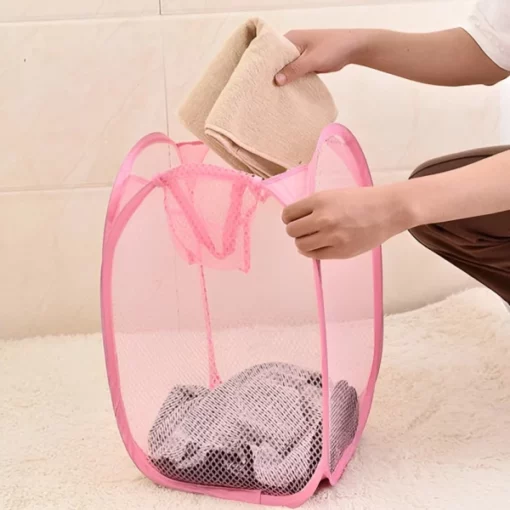 mesh popup laundry hamper