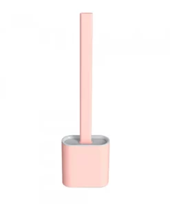 Revolutionary Flexible Silicone Toilet Brush With Holder