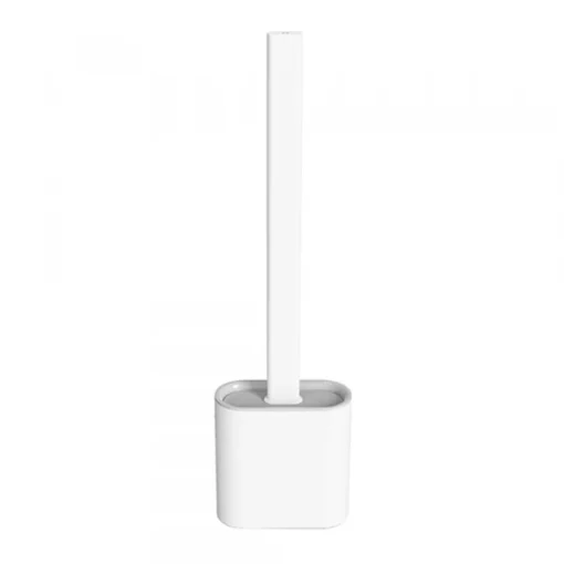 Revolutionary Flexible Silicone Toilet Brush With Holder