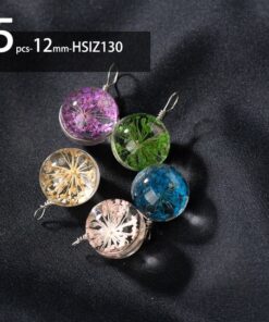 Hand-made Glass Flower Beads