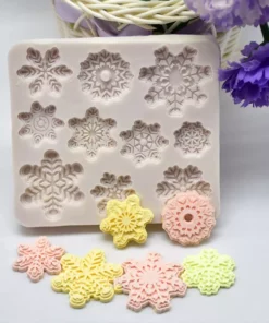 Snowflake Silicone Mold for Baking & Cake Decorating