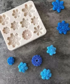 Snowflake Silicone Mold for Baking & Cake Decorating