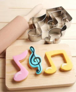 Stainless Steel Musical Note Cookie Cutters