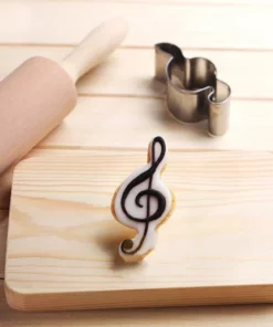 Stainless Steel Musical Note Cookie Cutters