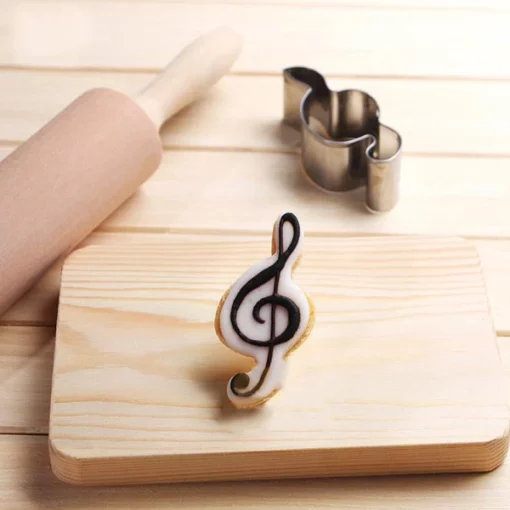 Stainless Steel Musical Note Cookie Cutters