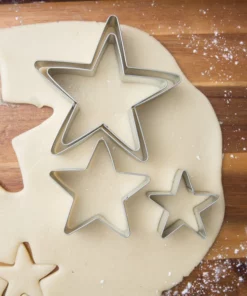 5 Point Star Cookie Cutter Set