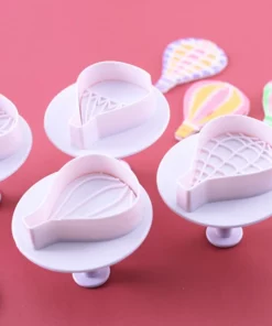 Hot Air Balloon Cookies Cutter Molds With Plunger