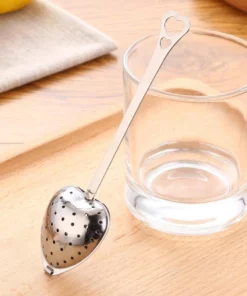 Food Grade Stainless Steel Heart Shaped Tea Infuser