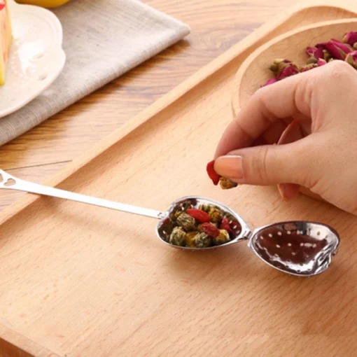 Food Grade Stainless Steel Heart Shaped Tea Infuser