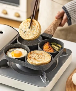 Non-stick 4 Egg Frying Pan