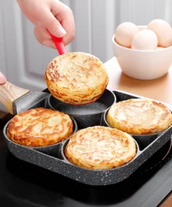 Non-stick 4 Egg Frying Pan