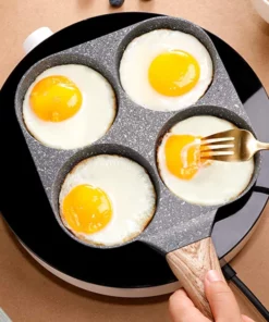 Non-stick 4 Egg Frying Pan