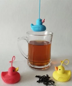 Food Grade Silicone Duck Tea Infuser