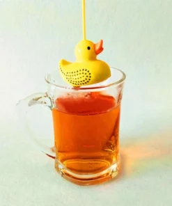 Food Grade Silicone Duck Tea Infuser