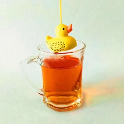 Food Grade Silicone Duck Tea Infuser