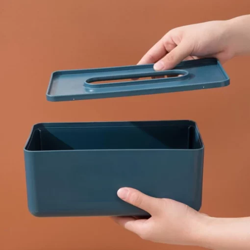 Facial Tissue Dispenser Box With Lid