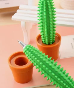 Cute & Fun Green Cactus Pen