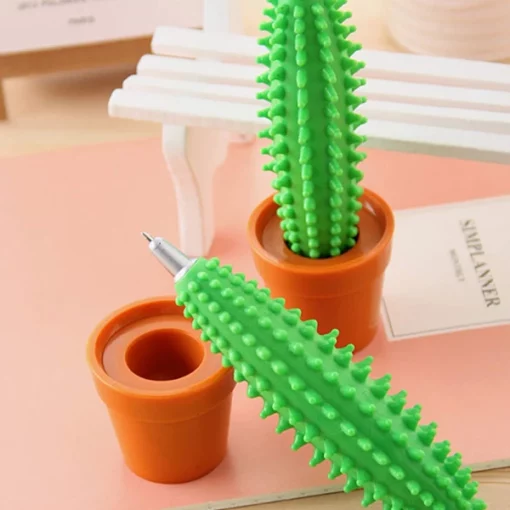 Cute & Fun Green Cactus Pen