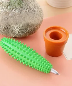 Cute & Fun Green Cactus Pen