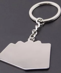 5 Playing Card Keychain For Car Guys