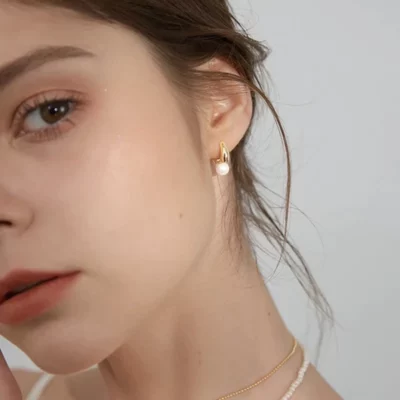 Dainty Pearl Huggie Earrings For Every Dress