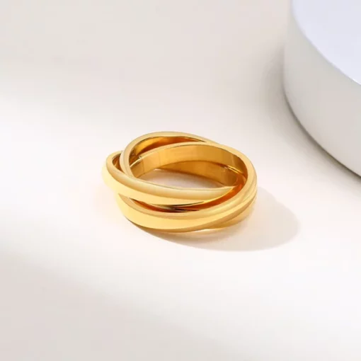 Elegant 3 Interlocked Rings