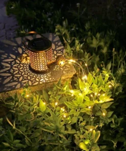 Glowing Watering Can Made with Fairy Light