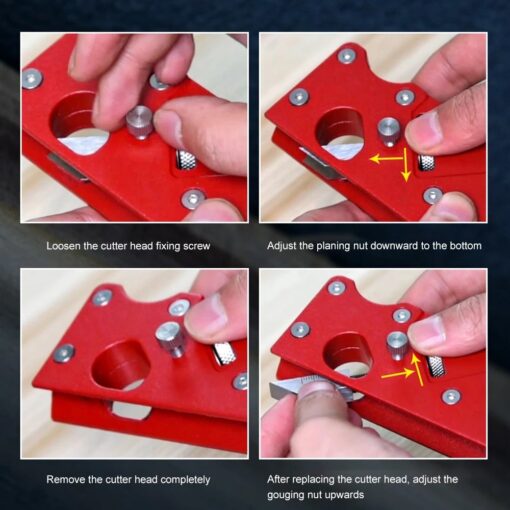 DIY Easy Woodworking Edge Corner Plane